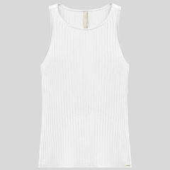 BLUSA SEM MANGAS CANELADA - loja online