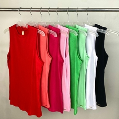 REGATA FEMININA CANELADA GOLA ALTA - Amsterdam Closet