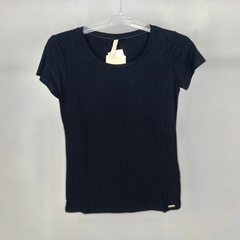 BLUSA MANGA CURTA CANELADA - Amsterdam Closet