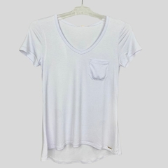 BLUSA MANGA CURTA COM BOLSO - comprar online
