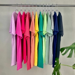 Imagem do BLUSA BÁSICA CANELADA PLUS SIZE
