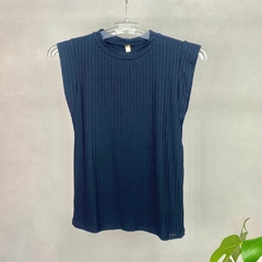 BLUSA MANGA CURTA CANELADA - comprar online