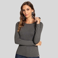BLUSA BÁSICA MANGA LONGA na internet