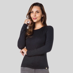 BLUSA BÁSICA MANGA LONGA - Amsterdam Closet