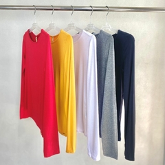 BLUSA BÁSICA MANGA LONGA - Amsterdam Closet