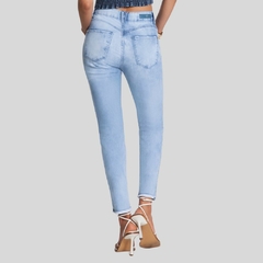 CALÇA JEANS SKINNY FEMININA CHAPA BARRIGA - loja online