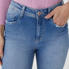 CALÇA BOOT CUT FEMININA JEANS - comprar online