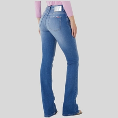 CALÇA BOOT CUT FEMININA JEANS - loja online