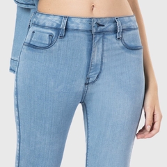 CALÇA JEANS SKINNY FEMININO COM ELASTANO 3 TAMANHOS EM 1 - comprar online