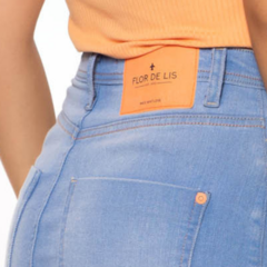 MINI SAIA JEANS AZUL CLARO na internet