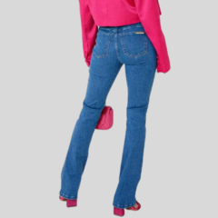 Imagem do CALÇA JEANS BOT CUT FEMININA AZUL