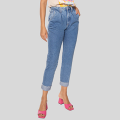 CALÇA JEANS SLOUCHY FEMININA AZUL