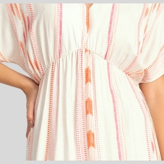 VESTIDO FEMININO LUNENDER TECIDO RAYON TWILL