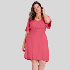 VESTIDO CURTO EM VISCOSE EVASÊ - loja online