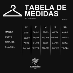 BLAZER EM MALHA ALFAIATARIA MANGA LONGA - comprar online