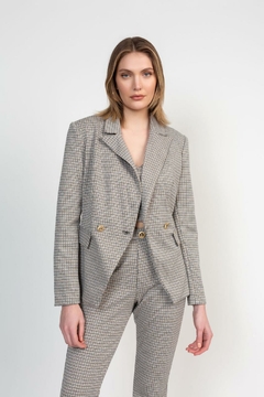 BLAZER EM ALFAIATARIA SOLTO FORRADO FEMININO - loja online
