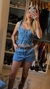 PEPLUM JEANS IVY - Ny Brand Handmade