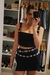 CROPPED JEANS JADE BLACK - comprar online