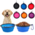Comedouro Pet Para Passeio Tigela Bebedouro Portátil 350ml - comprar online