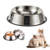 Comedouro Para Pet Pote Tigela De Ração Aço Inox 26cm 800ml - comprar online