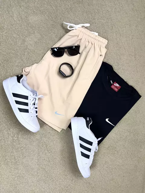 Kit Nike | Short + Camisa + Tênis Adidas - comprar online