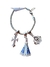 Pulseira Prata Nossa Sra. Aparecida com Berloques