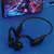 Imagem do Auscultadores sem fios Bluetooth portáteis Fones de ouvido com cartão TF Leito
