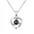 Imagem do 1 conjunto oco zircão amor colar feminino dia das mães flor eterna flor artifi