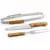 Kit para Churrasco Premium 3 Peças em Aço Inox com Cabo de Madeira e Estojo Bmax - 61.056.541 HERONILDO PEREIRA DE SOUZA