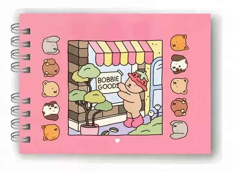 Kit Livro Colorir URSO BOB (Rosa) + 60 Canetas - Estimula - comprar online