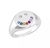 Anel smile colorido - comprar online