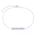 Pulseira barra lilás