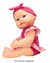 Boneca Neneca Branca com Roupa Pink R394 SUPER TOYS - Loja Búrigo