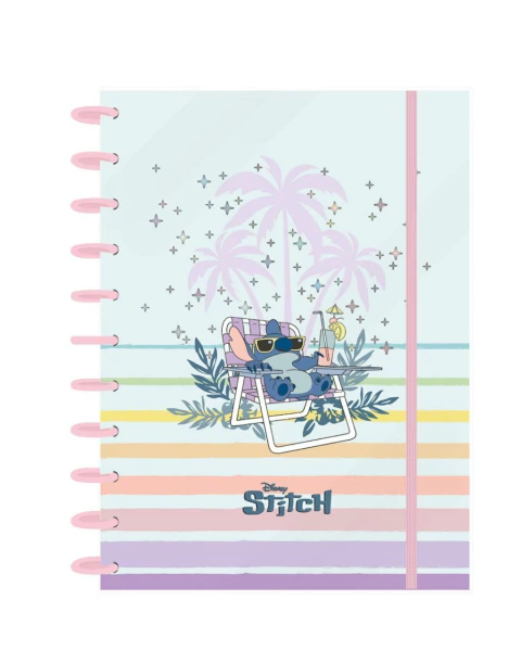 Caderno Universitário Stitch 1 Matéria 80F TLIDISCO Foroni - comprar online
