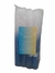 Vela Bicolor Palito Branca e Azul Claro N5