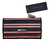 Billetera De Cuero Mujer Tommy Hilfiger 69ji537 Rojo/blanco/ Rojo/blanco/azul Liso - tienda online