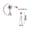 Colher para Sorvete Inox Ejetor com Mola concha 5cm