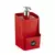 DISPENSER / PORTA DETERGENTE SLIM VERMELHO 18CM