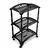 ORGANIZADOR VERTICAL TELADO TRIPLO PRETO