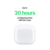 Imagen de AirPods 4 2024 (4Th generation) MXP93LL/A with Active Noise Cancellation – White – con ESTUCHE CARGA USB-C