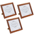 Pack X3 Portarretrato De Madera Clasico 13x18cm - comprar online