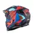 Casco de Moto Mt Helmets STREETFIGHTER S Burst C7 Azul/ Rojo - Motocity