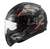 Casco Para Moto Ls2 Ff353 Rapid 2 Circle Titanio/ Naranja - comprar en línea