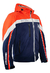 Chamarra De Moto Immortale Sirelia Azul/ Naranja De Mujer - comprar en línea