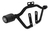 Slider Para Moto Kov Generico Universal Negro