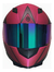 Casco Motociclista Cerrado Kov Novak Blade Rosa Cert Dot Tamaño Del Casco M en internet