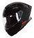 Casco Para Moto Mt Helmets Thunder 4sv A1 Solid Negro Gloss - comprar en línea