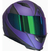 Casco Cerrado Para Moto Kov Novak Warefare Blade Morado Color Violeta Oscuro Tamaño Del Casco M - Motocity