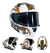 Casco Abatible Erok Santa Muerte Bco Dot + Mica De Regalo - comprar en línea