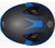 Casco Abatible De Moto Kov Furia Rlx Negro/ Azul - Motocity